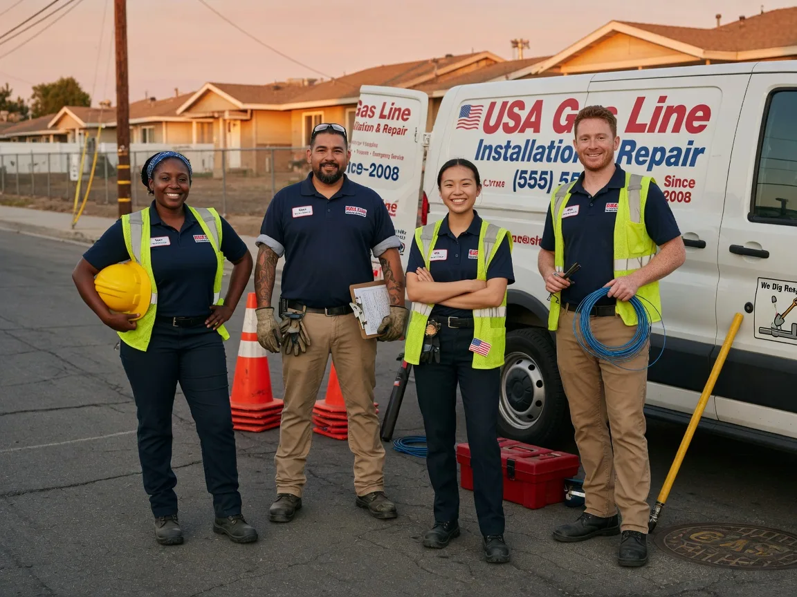 Gas Line Installation company in Axton, VA